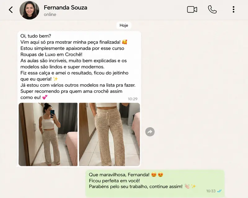 Depoimento de aluna 5