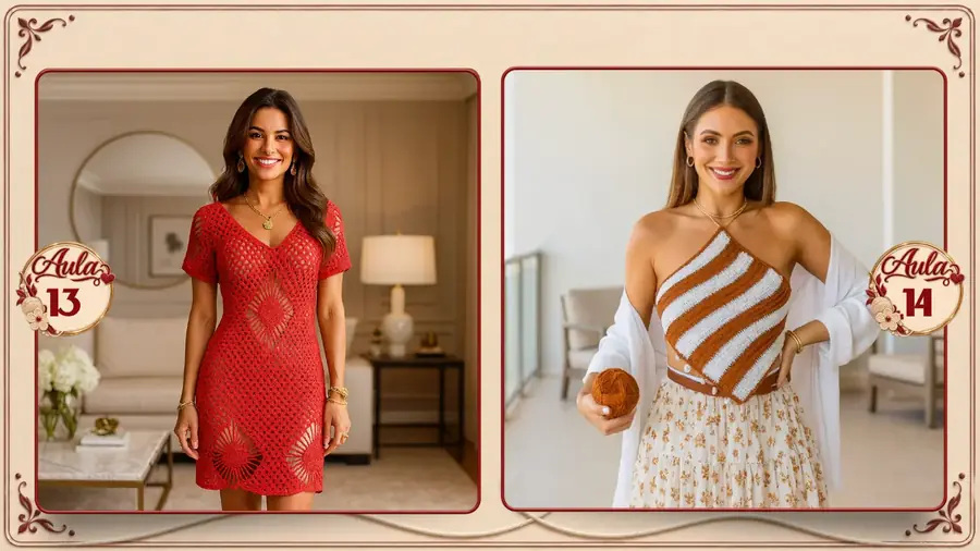 Aulas de roupas de crochê — banner 7